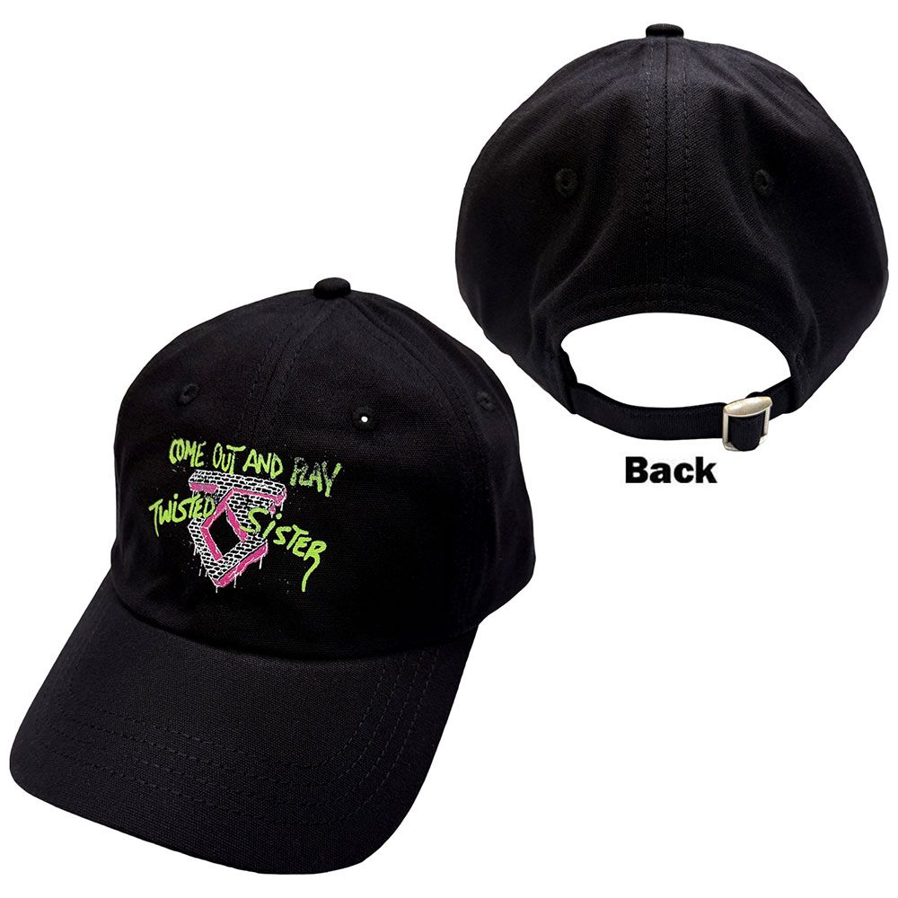 Twisted Sister - Come Out Baseball cap - Black